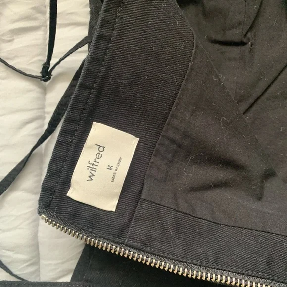 Aritzia Black Lace-Up Camisole - Picture 5 of 8